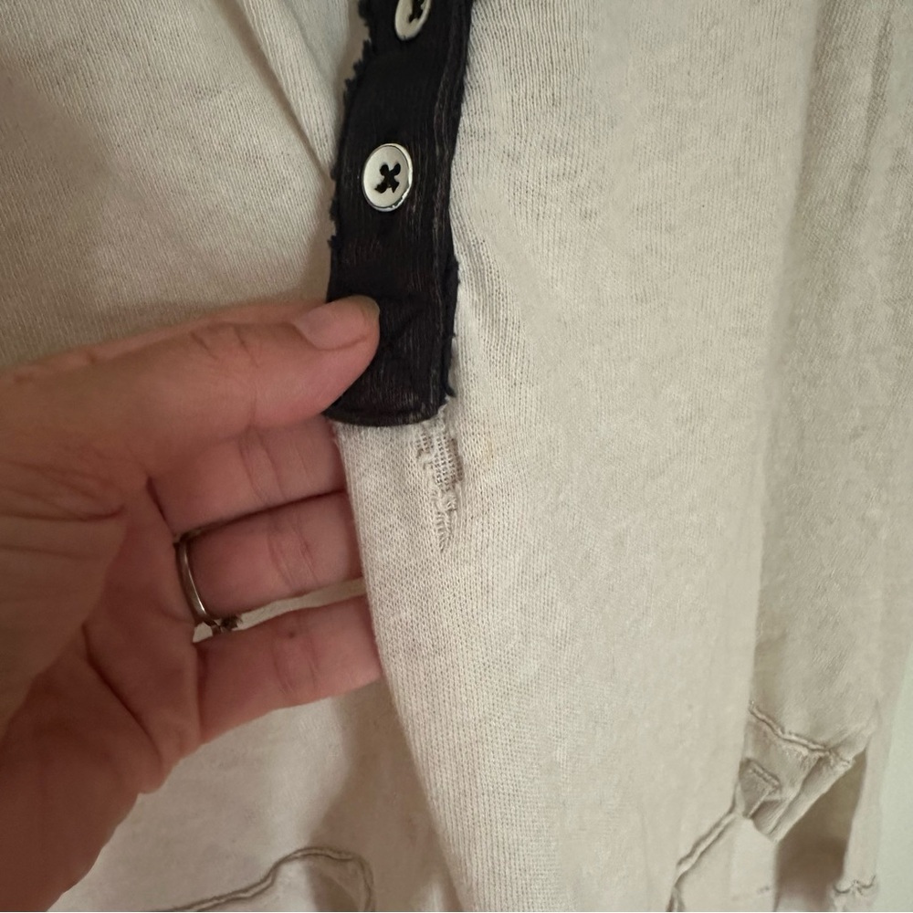 Free People Baseball Raglan Tee - Picture 4 of 10